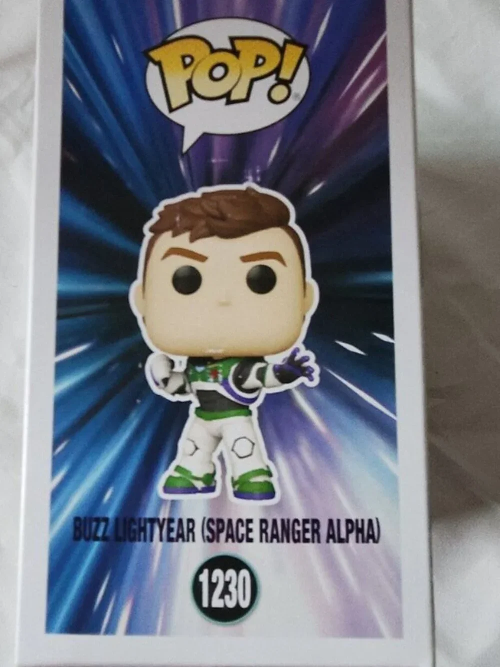 Chris Evans signed Funko Pop! Pixar - Buzz Lightyear (Space Ranger Alpha #1230) - Picture 12 of 13
